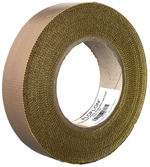 PLOFLON® PTFE Klebefilm (0,08mm) mit Liner - 10m Rolle